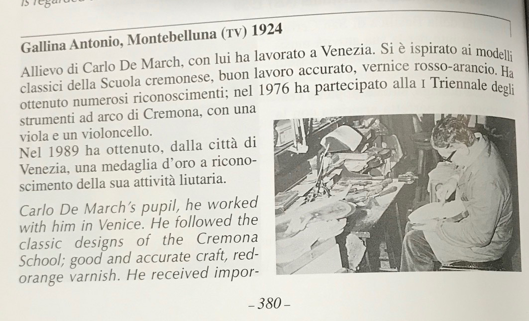 Antonio Gallina Venice