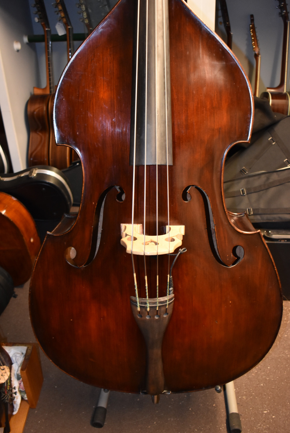 3/4 and 1/2 Double Basses at our New Location