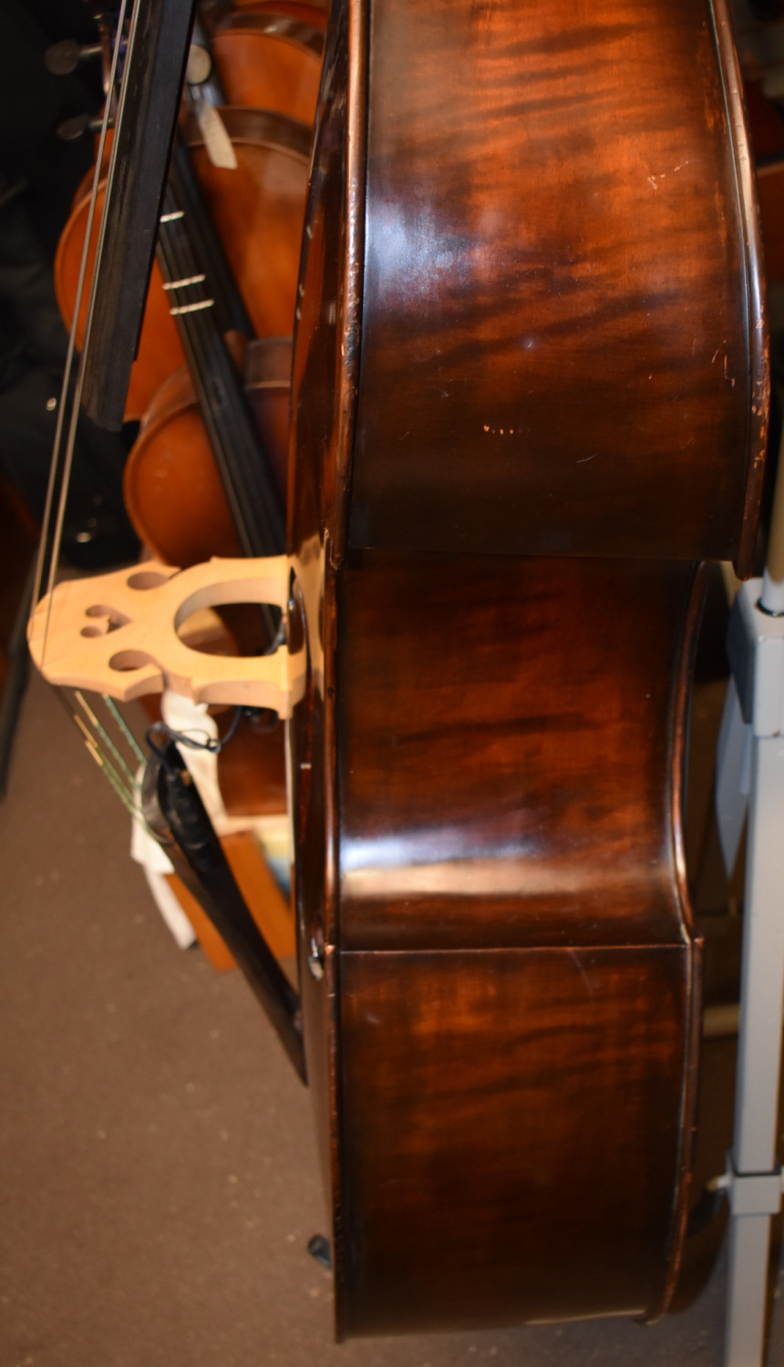 3/4 and 1/2 Double Basses at our New Location
