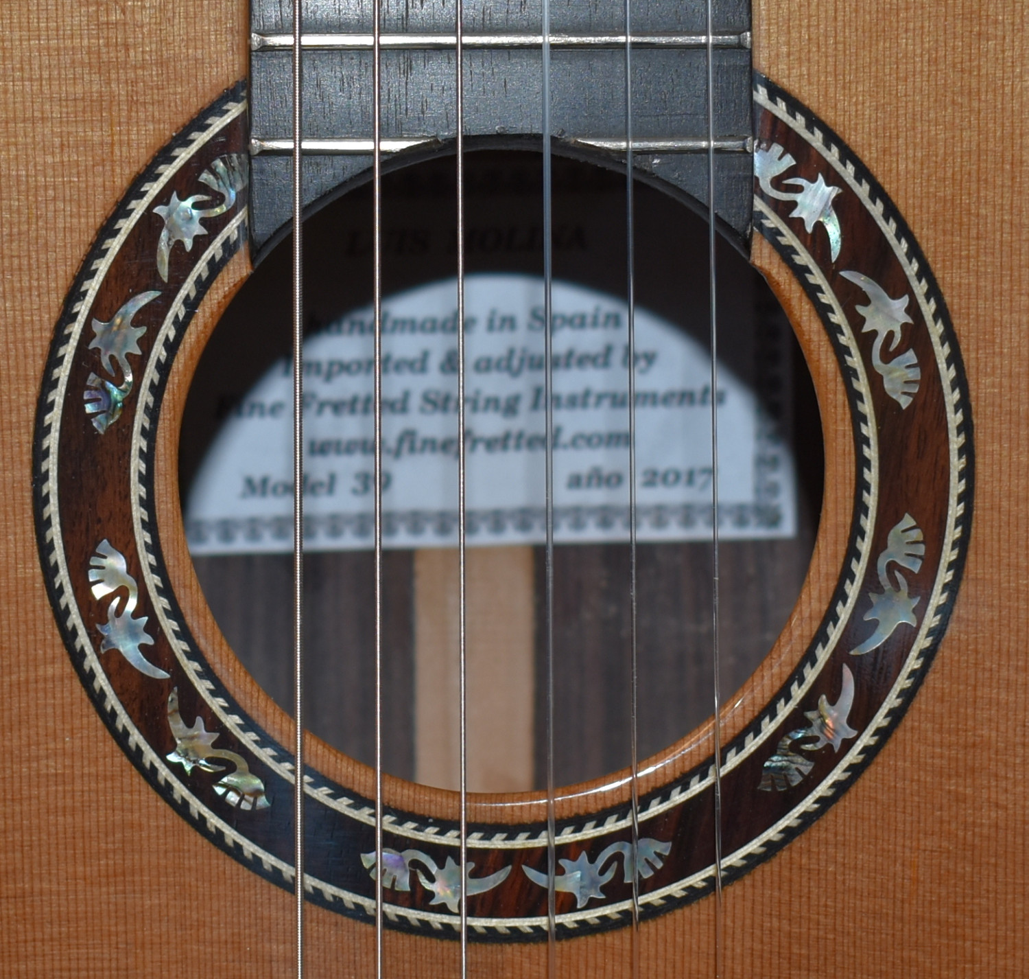 Luis Molina Classical Guitar SOLD