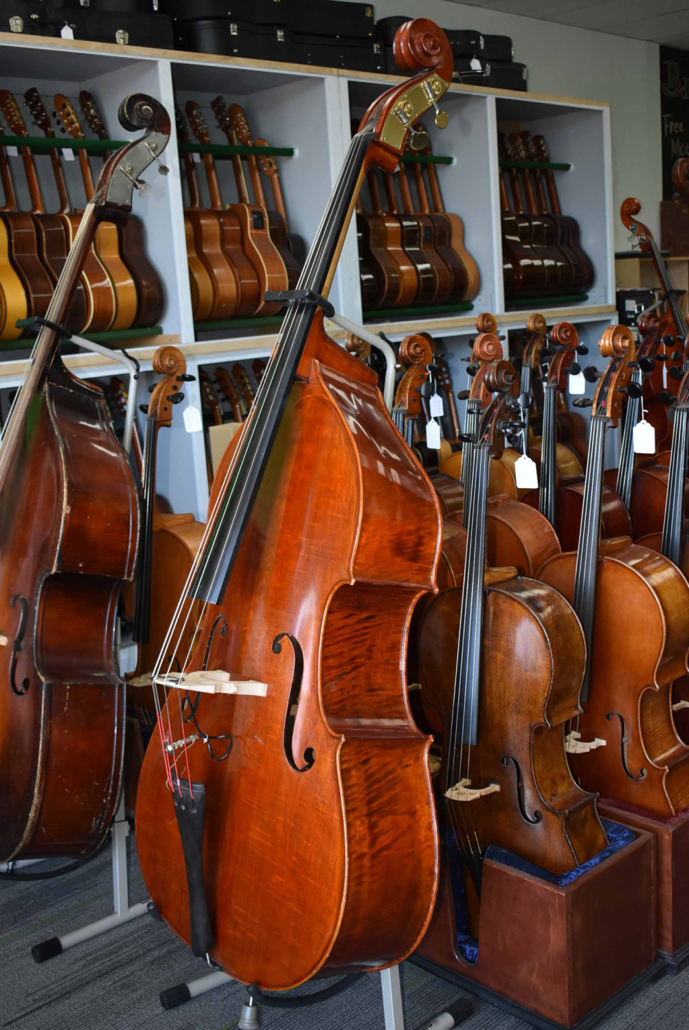 Violin Corner 3/4 Double Bass with Pickup