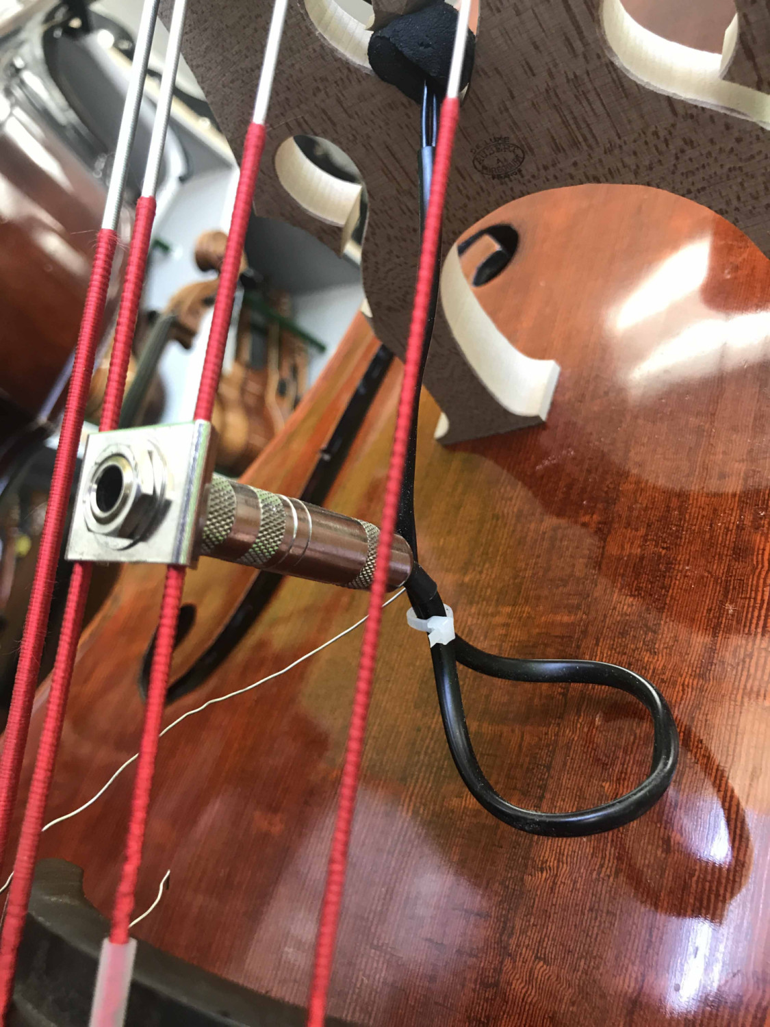 Violin Corner 3/4 Double Bass with Pickup