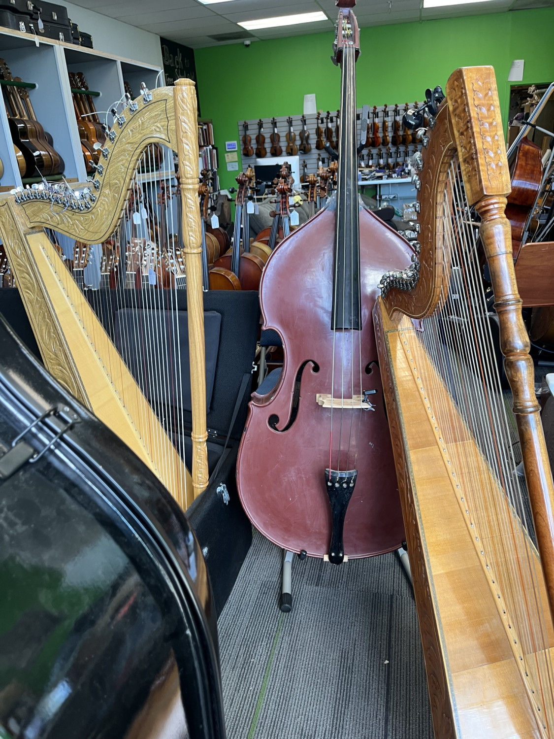 Paraguayan Harp with Case - One Owner