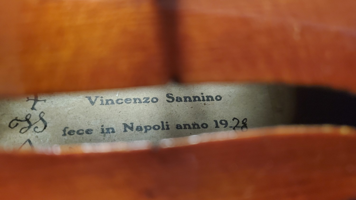 1928 Vincenzo Sannino (1879-1969) 15 3/4" Viola